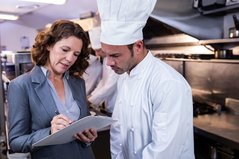 Food safety manager using task scheduling to maintain food safety