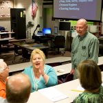 Group discussions stimulate student participation