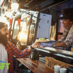 A food truck-follow our food truck safety, so you don't let foodborne illness rain on your parade.