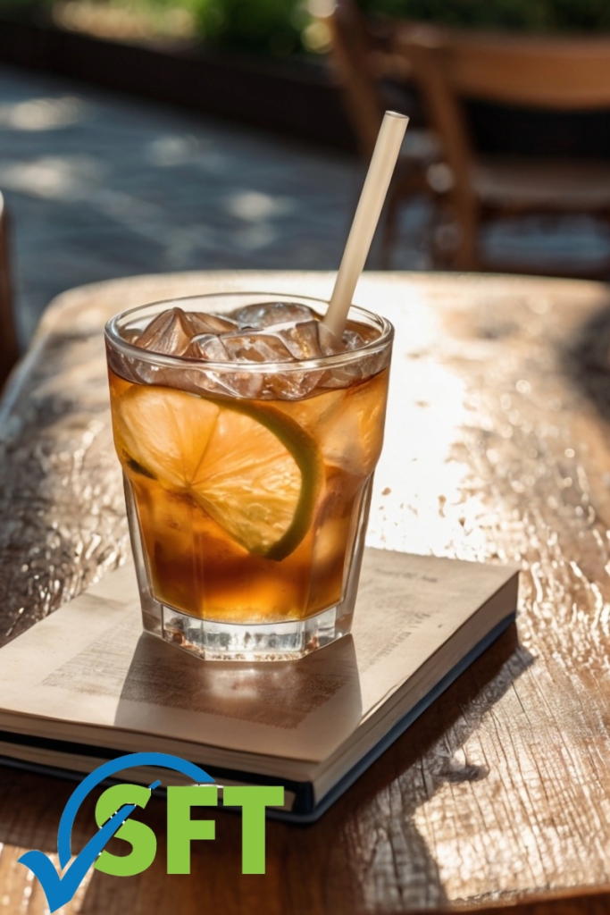 Ice in a drink-Ice machine sanitation