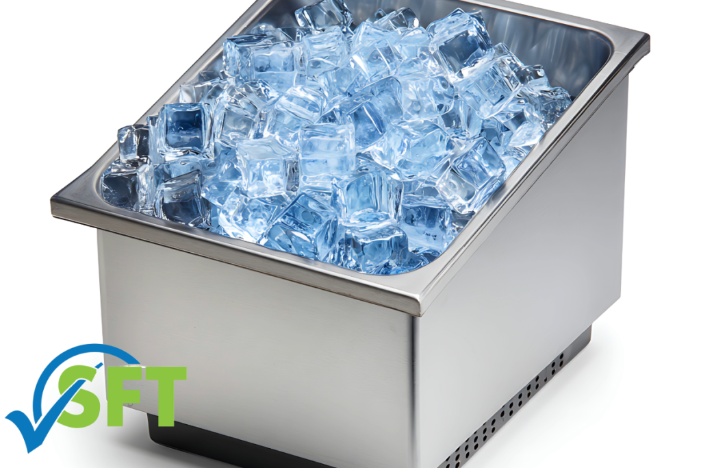 Ice bin sanitation