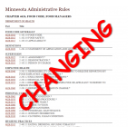 Changes to the Minnesota Food Code