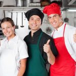 staff giving thumbs up to future Servsafe food managers