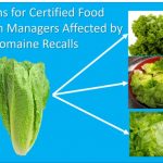 Recall Effects Certified Food Protection Managers