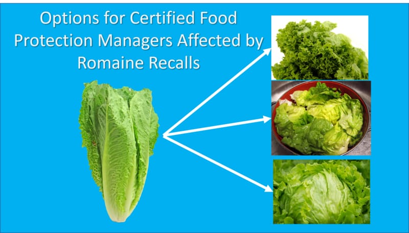 Recall Effects Certified Food Protection Managers