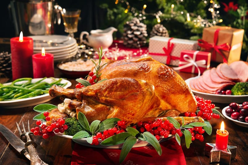 CFPM presentation of COVID safe holiday buffet 
