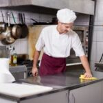 ServSafe food managers using towels