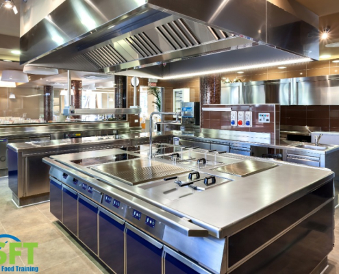 Empty ghost Kitchen