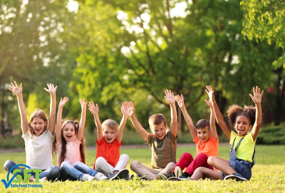 kids at summer camp