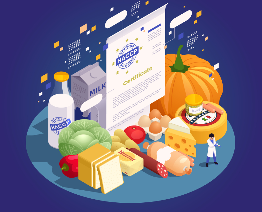 HACCP Food Safety Concept