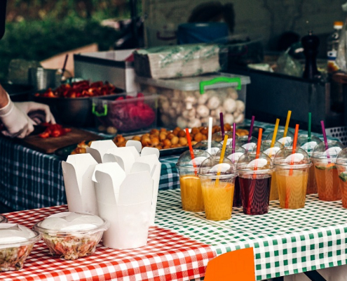 food stand in Minnesota